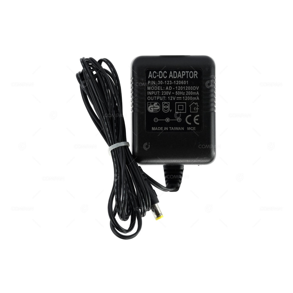 30-123-120601 30-123-120601 14W 12V 1.2A AC/DC ADAPTER AD-1201200DV